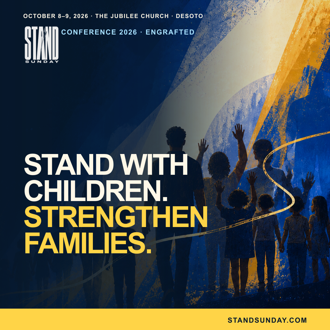 Square Stand Sunday Conference social invitation